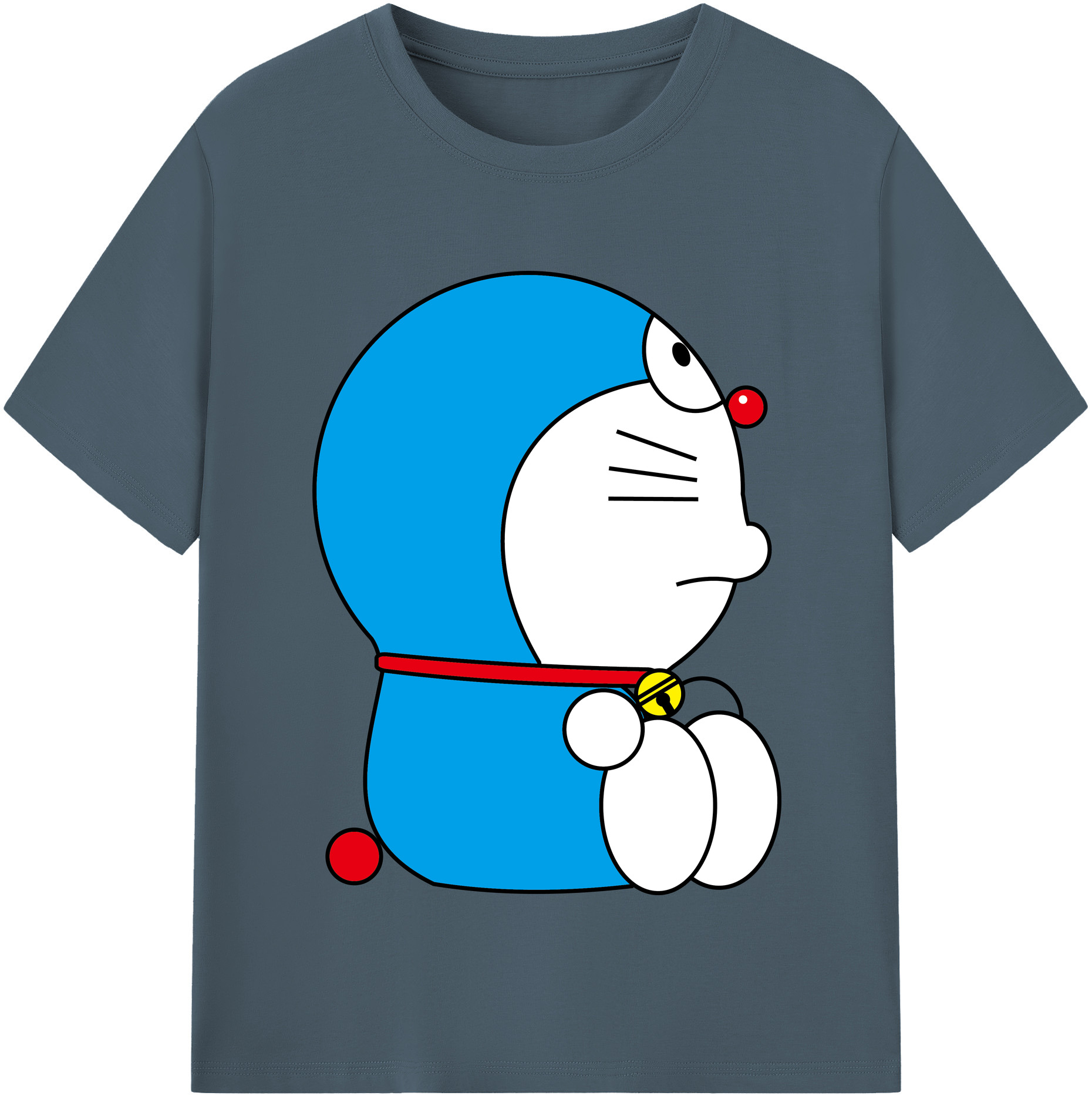 （画像用） ドラえもん Doraemon 綿100％半袖Tシャツ（フロントプリント）